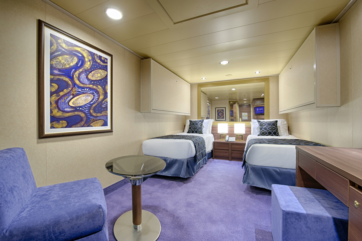 MyCruise MSC Preziosa Kahytter Indvendig IX1
